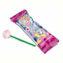 Miradent XyliPOP Lollipops konfekte uz kociņa ar zemeņu garšu un ksilitolu, 6g