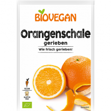 Biovegan BIO rīvētas apelsīnu miziņas, 9g