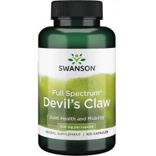 Swanson uztura bagātinātājs Devil`s Claw (velna nags), 100 kaps.