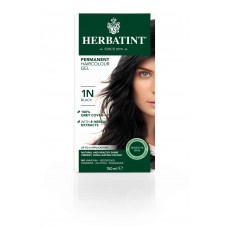 Herbatint ilgnoturīga želejveida matu krāsa, 1N (melna), 150ml