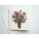 Mydesignpictures atverama kartīte 13*13 cm Flower Bouquet