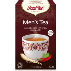Yogi Tea BIO tēja vīriešiem "Men`s Tea", 17pac./30,6g