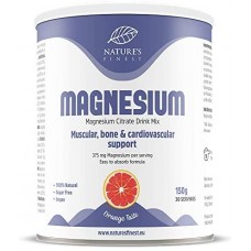 Nature's Finest uztura bagātinātājs Magnesium (magnija citrāts), 150g