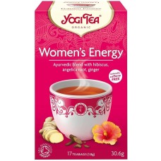 Yogi Tea BIO tēja sievietes enerģijai "Women`s Energy", 17pac./30,6g