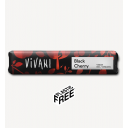 Vivani BIO Black Cherry melnās šokolādes batoniņš ar skābo ķiršu gabaliņiem, 35g