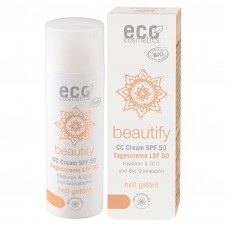 Eco Cosmetics Beautify antioksidantu CC krēms ar SPF30  un vieglu toni, 100ml