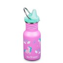 Klean Kanteen Kid Classic Sippy tērauda ūdens pudele bērniem no 6 mēnešu vecuma Unicorns, 355ml