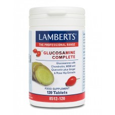 Lamberts uztura bagātinātājs Glikozamīns Complete, 120 tabl.