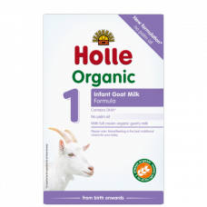 Holle BIO Formula 1 mākslīgais kazas piena maisījums zīdaiņiem no dzimšanas, 400g