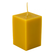 Emīlijas Bišu Vasks bišu vaska kantainā svece Tornis 45x45x70 mm