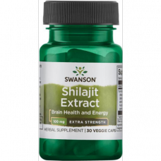 Swanson uztura bagātinātājs Shilajit Extract (mumijo ekstrakts), 30 kaps.
