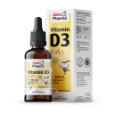 Zein Pharma uztura bagātinātājs Vitamin D3 Kids 400 I.E. (dabisks D3 vitamīns bērniem), 10ml