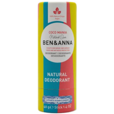 Ben&Anna sausais sodas dezodorants / zīmulis kartona iepakojumā "Coco Mania", 40g