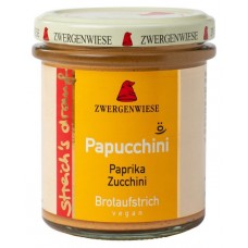 Zwergenwiese BIO krēms maizītēm “Papucchini” ar papriku un cukīni, 160g
