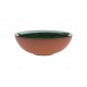 Vaidava Ceramics kolekcija Zeme bļoda sūnu zaļa, 125x45mm, 0,2l