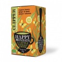 Clipper BIO augu tēja ar ingveru, citronu un melnajiem pipariem Happy Mondays, 20pac./45g