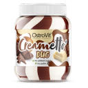OstroVit Creametto šokolādes un lazdu riekstu krēms DUO, bez pievienota cukura, 350g