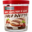 Damhert Choco Duetto šokolādes un lazdu riekstu krēms, bez pievienota cukura, 200g