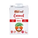 Ecomil BIO bezglutēna kokosriekstu dzēriens bez cukura, 500ml