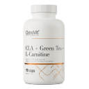OstroVit uztura bagātinātājs CLA + Green tea + L-carnitine, 90 kaps.