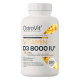OstroVit uztura bagātinātājs Vitamīns D3 8000 IU, 200 tabl.