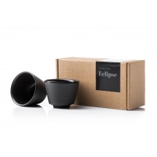 Vaidava Ceramics kolekcija Eclipse Espresso krūzīšu komplekts (2gb), 74x55mm, 0,10l