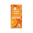 Vivani iChoc BIO vegānā šokolāde ar apelsīniem un mandelēm Almond Orange, 80g