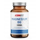 ICONFIT uztura bagātinātājs Magnijs ar vitamīnu B6, 90 kaps.