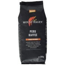 Mount Hagen BIO kafijas pupiņas no Peru, 250g