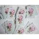 Mydesignpictures kartīte 10*7 cm Vintage Rose