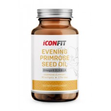 ICONFIT uztura bagātinātājs Naktssveces sēklu eļļa, 90 kapsulas