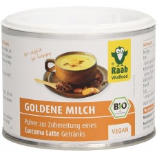 Raab Vitalfood BIO kurkumas latte jeb “zelta piens”, 70g