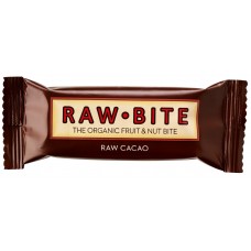 Raw Bite BIO augļu-riekstu batoniņš ar kakao (raw), 50g 