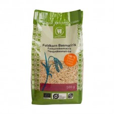 Urtekram Food BIO pilngraudu brūnie basmati rīsi, 500g