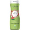 Attitude Little Leaves šampūns - dušas želeja ar arbūzu un kokosriekstu, 473ml      