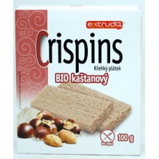 Extrudo BIO rīsu sausmaizītes ar kastaņiem, 100g