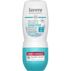 Lavera Basis Sensitiv dezodorants  -  rullītis Natural & Sensitive 50ml