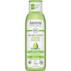 Lavera atsvaidzinoša dušas želeja ar bio laimu un bio citronzāli, 250 ml