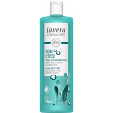 Lavera Hydro Refresh attīrošs micelārais ūdens ar bio aļģēm un dabīgu hialuronskābi, 400ml