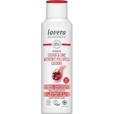 Lavera šampūns krāsotu un blāvu matu kopšanai, 250ml