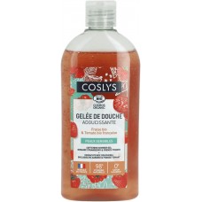 Coslys dušas želeja nomierinoša ar zemenēm un tomātiem, 250ml