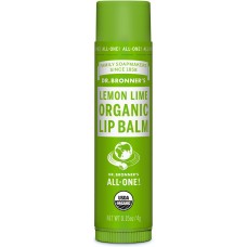 Dr. Bronner`s lūpu balzams ar citronu un laimu, 4g