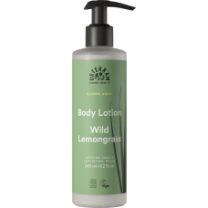 Urtekram Wild Lemongrass ķermeņa losjons ar alvejas un citronzāles ekstraktiem, 245ml