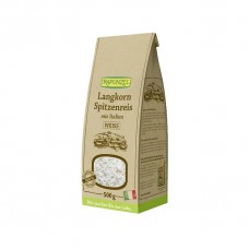 Rapunzel BIO baltie gargraudu rīsi, 500g