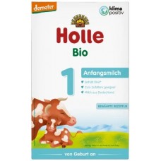 Holle BIO Formula 1 mākslīgais maisījums zīdaiņiem no dzimšanas, 400g