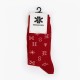 Karma Sock Latvietis zeķes 37-41. izmērs sarkanas