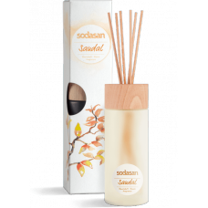 Sodasan Living mājokļa aromatizētājs / difūzeris ar sandalkoka smaržu, 200ml