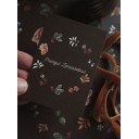 Mydesignpictures Ziemassvētkiem pastkarte Priecīgus Ziemassvētkus 10*15 cm