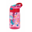 Contigo Gizmo Flip ūdens pudele ar salmiņu bērniem Cherry with Cat, 420ml