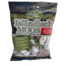 Edel karameles ar Islandes ķērpi, C vitamīnu un mentolu, bez cukura, 70g